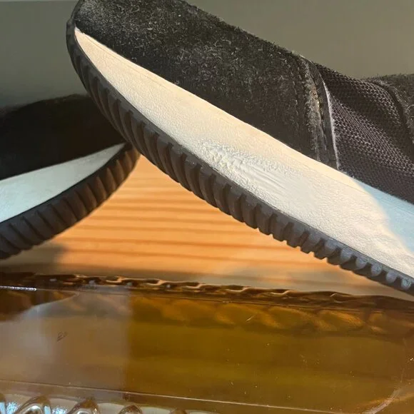 Women's Black and White New Balance X-70 Sneakers Size 6.5 - Picture 4 of 13